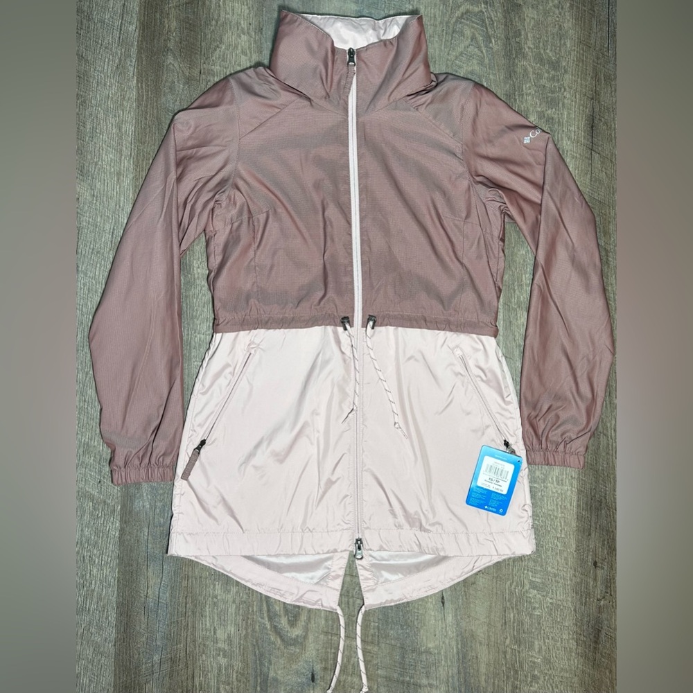 Columbia Spring Fresh Long Lined Windbreaker Jacket